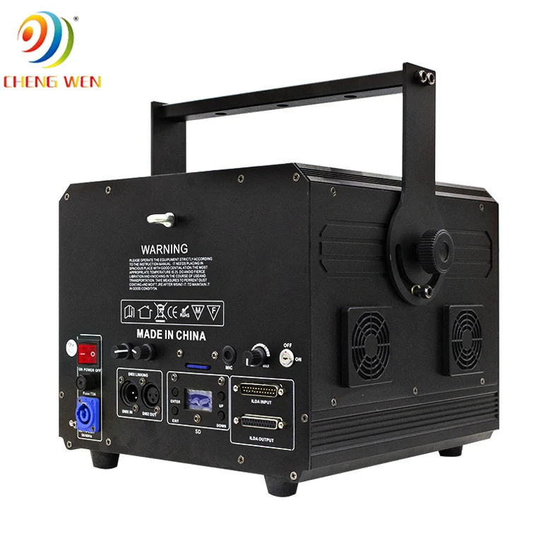Программируемые лазерные узоры 3D ILDA лазерное шоу DMX 5 Вт 8 10 12 15 RGB лазер анимационный лазерный свет для dj/Диско/ночного