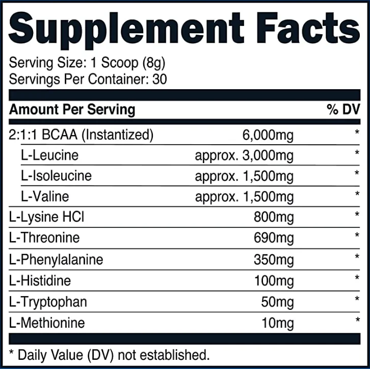 High Quality EAA Protein Powder Essential Amino Acids Supplement for Healthcare and Sports Amino Acid Powder