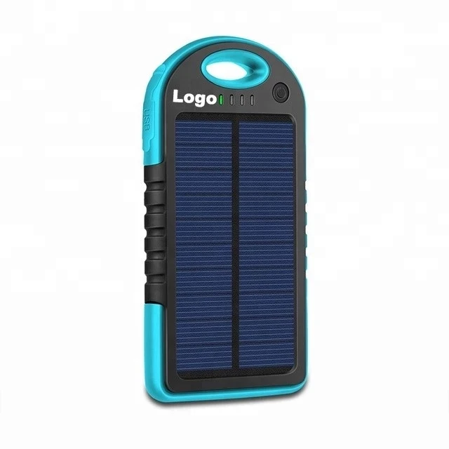 Hotsale hot sale 5000mah solar power bank for iPhone Xs max,portable solar powerbank 10000mah power bank 20000mah for Samsung S9