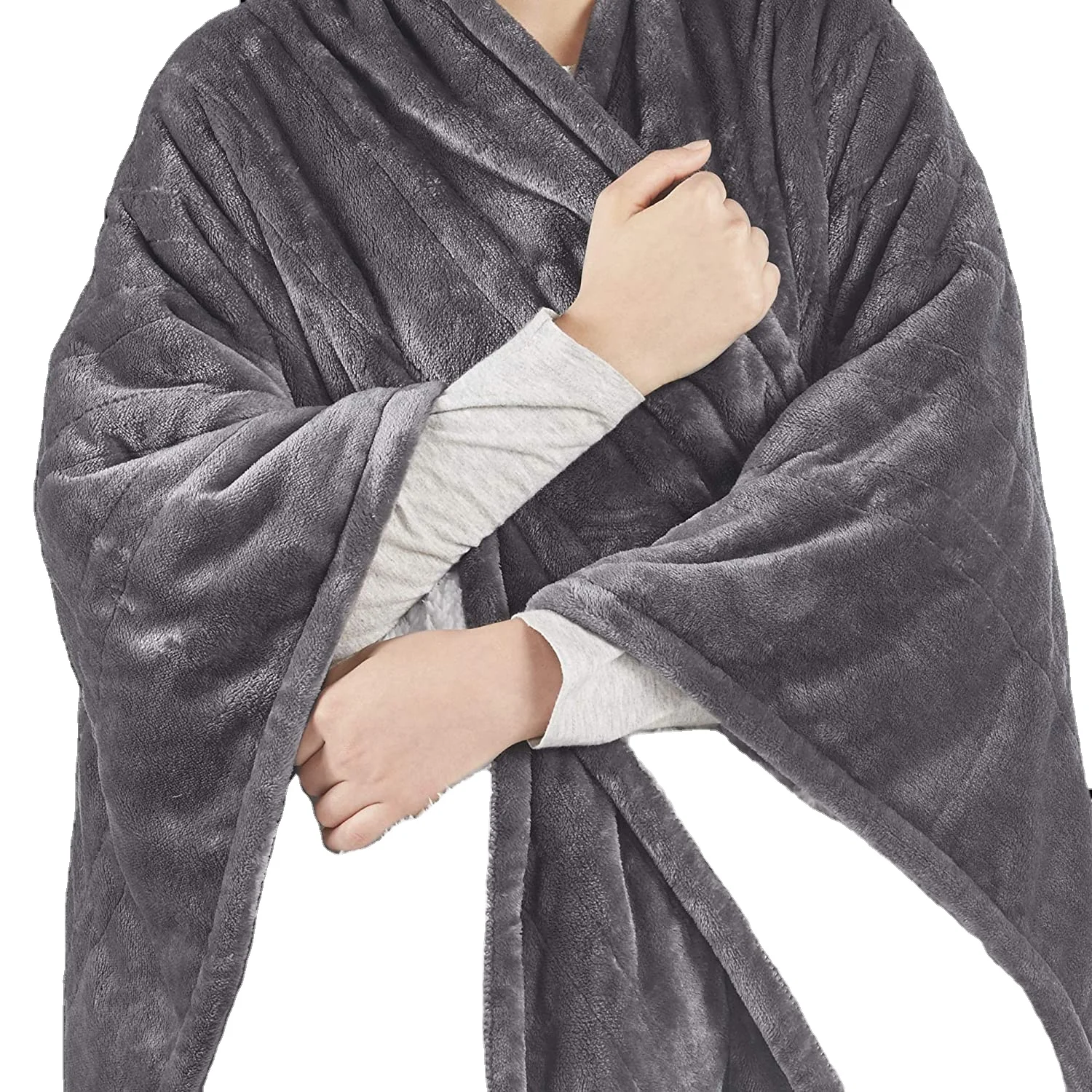 Нагревательный шарф с батареей из углеродного волокна для подогрева одежды зимой