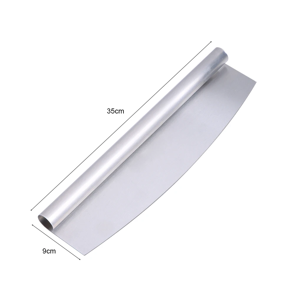 Factory audit plastic blade cover stainless steel pizza cutter