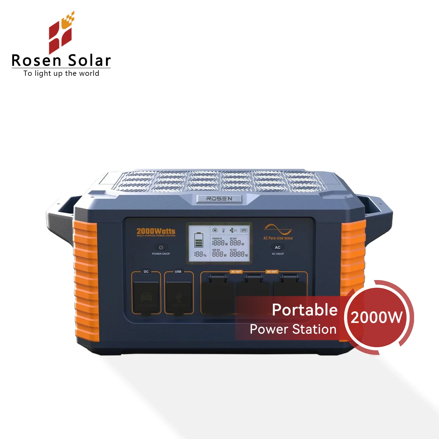Popular outside power storage lithium battery inverter Outdoor Energy Storage 70w 80w 100w 200w
