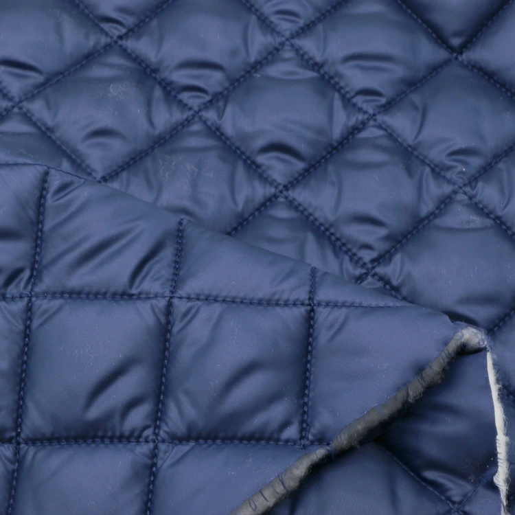 290t polyester taffeta quilted lining fabric / diamond quilted fabric for shirt and jacket lining