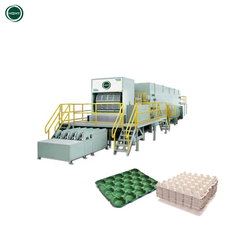 1 машина для изготовления яиц, лоток для яиц, шестислойный автоматический лоток из целлюлозной бумаги, металлическая сушилка, вращающийся лоток для яиц, производственная линия