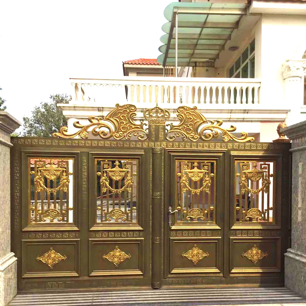 Home residential entrance gate designs for wall compound
