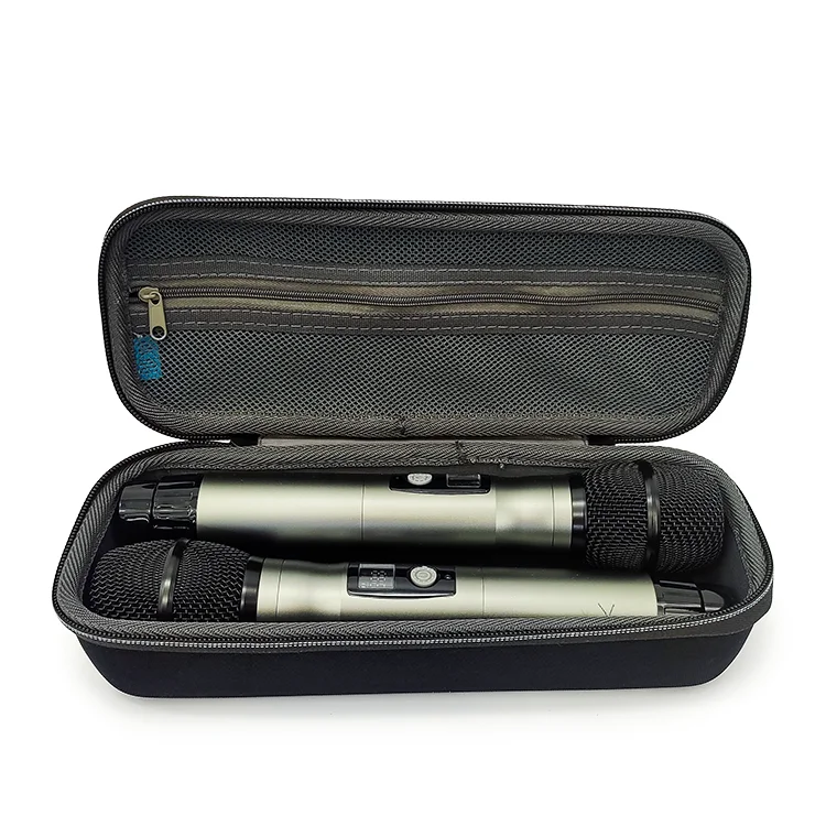 Wireless Microphone Case, Hard shell EVA case, Protective, Shockproof,custom logo design