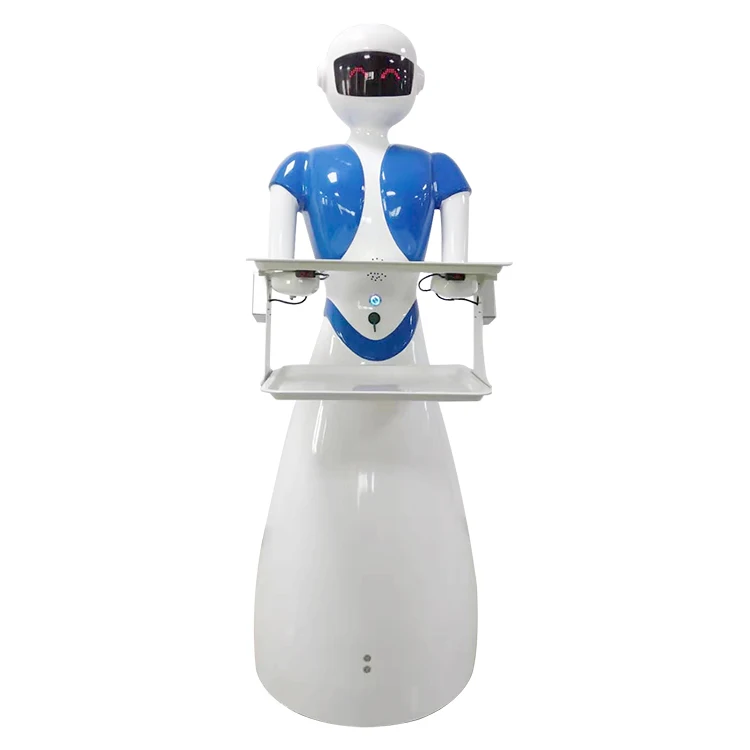 
Artificial intelligent humanoid delivery food waiter robot for restaurant 
