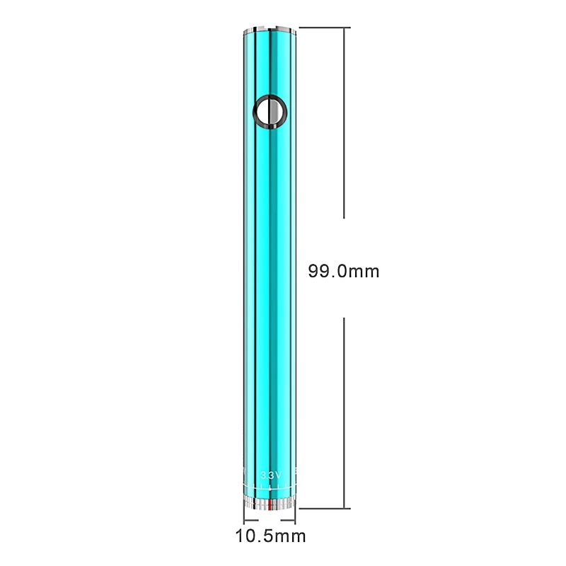 
Push Button Battery Bottom Twist 320mah Vape Preheat Variable Voltage 510 Thread Battery For Oil Cartridge 