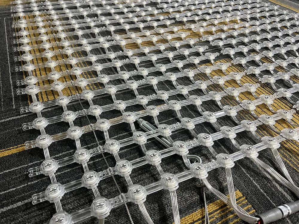 P100 MESH SCREEN led  dmx light