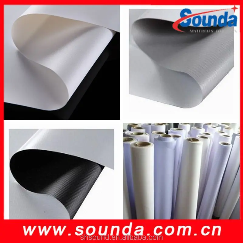 Sounda hot selling 10oz laminated frontlit pvc flex