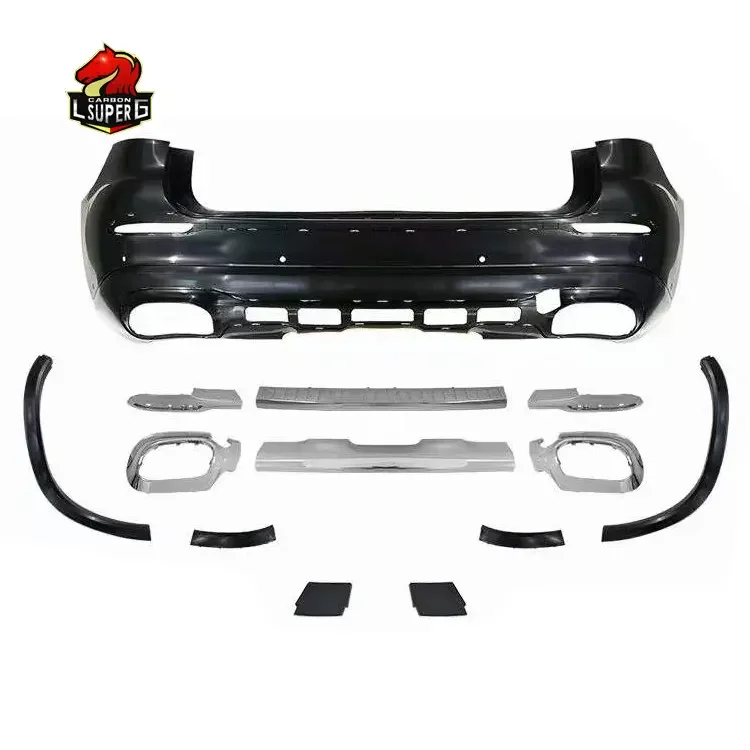 AMG Bodykit For Mercedes Benz GLC X253 GLC 350 400 450 including Car Bumpers Accessories Grille Rear Spoiler Rear Diffuser