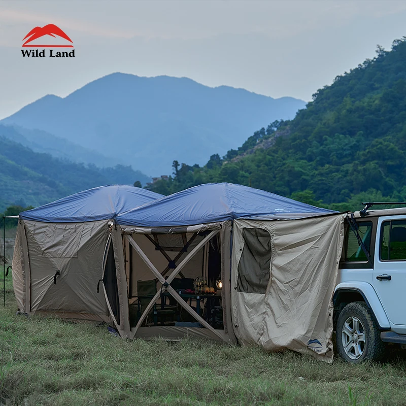 Wild Land Hub Screen House 600 Lux big camping Gazebo outdoor hunting waterproof