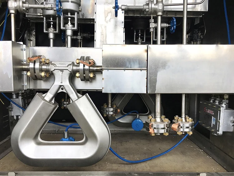 CNG LNG dispenser mass flow meter