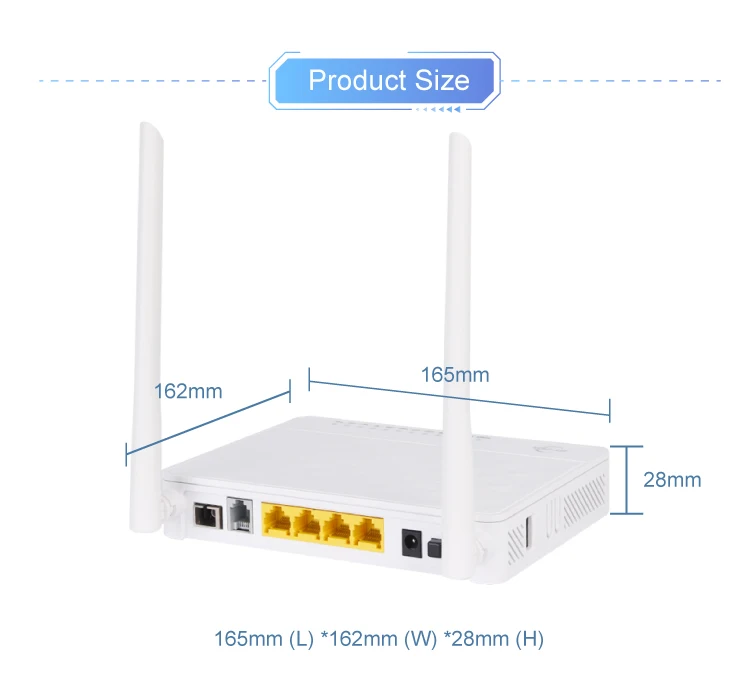 Ftth 1Ge 3Fe Fiber Ont Net Home Optic Modem  Wifi Wafi Router Gpon Onu For Huawei Zte