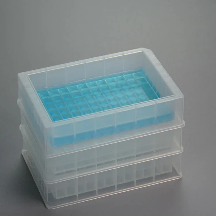 Недорогой стерильный резервуар для реагентов 50 мл 60 из полипропилена одноразового использования на 96