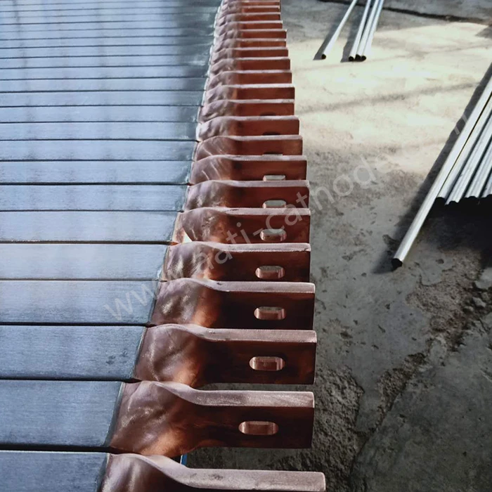 Best quality titanium clad copper rectangular bar