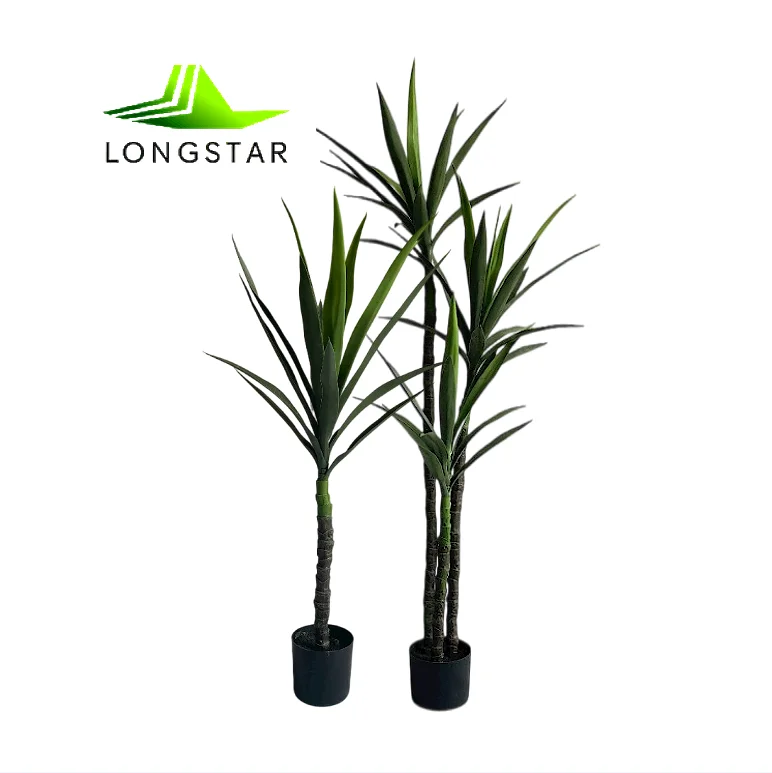 LONGSTAR, поставщик искусственных растений для украшения дома, новые 2024, несколько стилей, зеленая сизальная Конопля