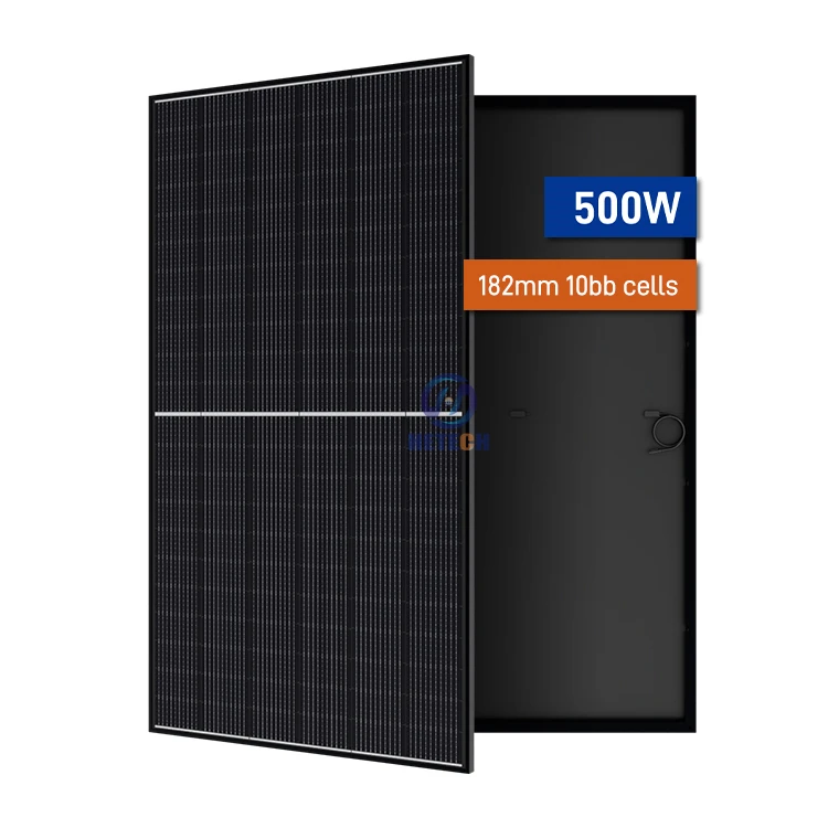 Hetechpower Exceptional quality 510w 500w solar panel black P type better protection against harsh weather