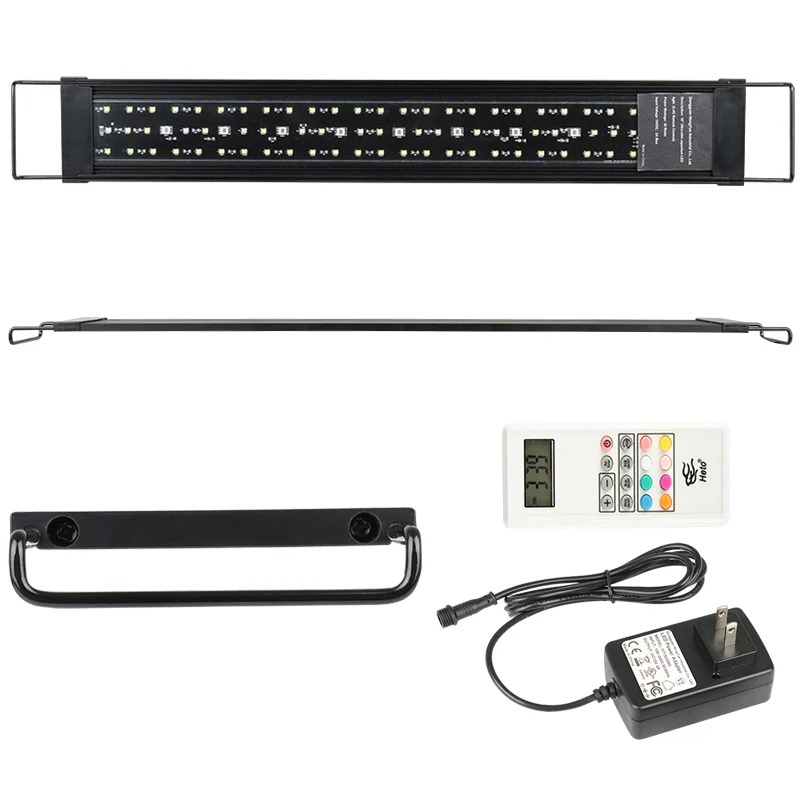 Aquarium LED  lamp 12V 20W planted Fish Tank Light for freshwater With Remote controller aquarium lights for live plant tank