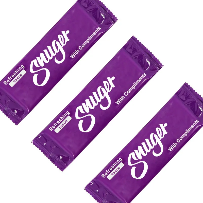 Multipurpose cleaning eco non-woven fabric single pack airline wet tissues refreshing towels wipes