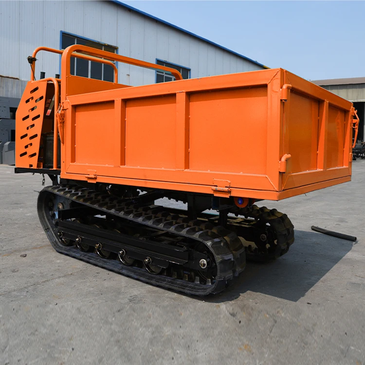 hot sale  High horsepower Orchard Dump Trucks mini crawler transport vehicle