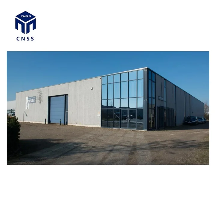 Fast & Economical Steel Modular Prefabricated Warehouse Modern Design Light-Weight Factory Workshop for Real Estate Use