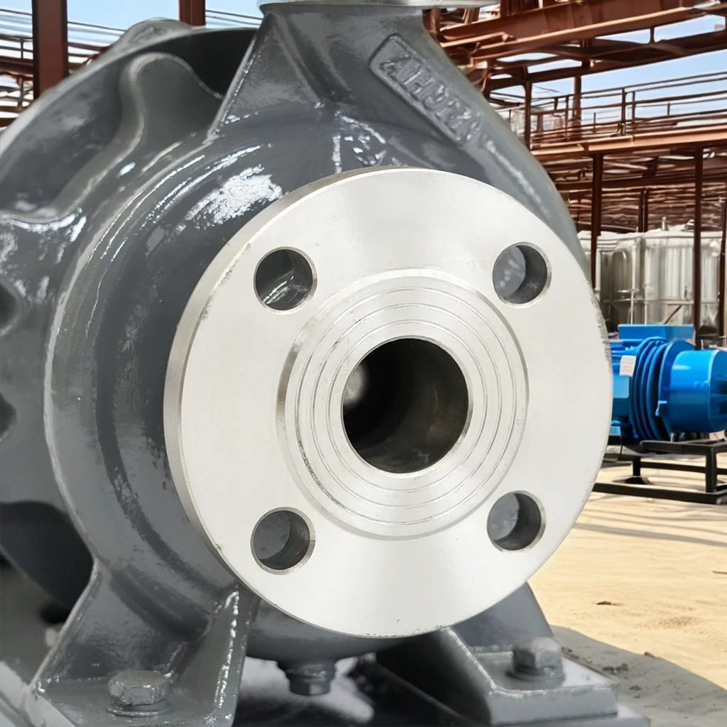 Electric Close-Coupled Centrifugal Heavy-Duty Industrial Water Pump Marine Wastewater Treatment OEM Supported Low Vacuum