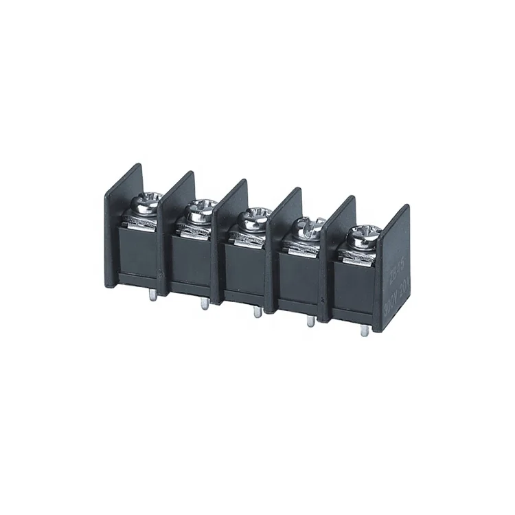 6.35mm 7.62mm 8.25mm 9.5mm 10mm 11mm Pin Barrier terminal block PCB electrical terminal connectors
