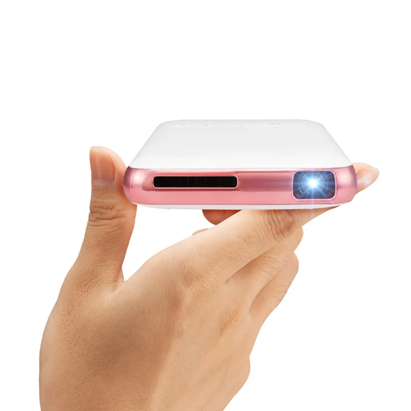 Android WiFi PortableProjector Smart DLP 1080P with Tripod Pocket Home Theater Projectors