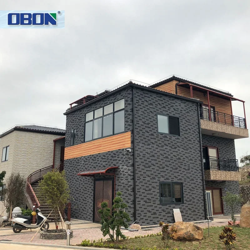Xiamen OBON cement prefab Turnkey house with steel structure