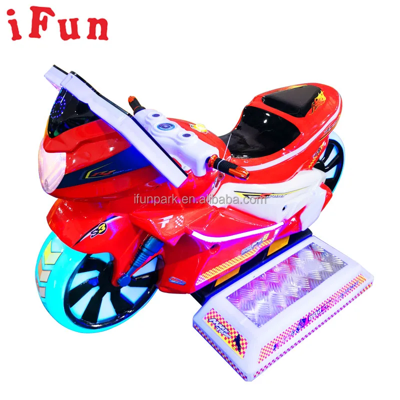 Ifun аркадный комнатный Монетный скоростной мотоцикл мини-размер детский видеомотоцикл гоночный игровой автомат для