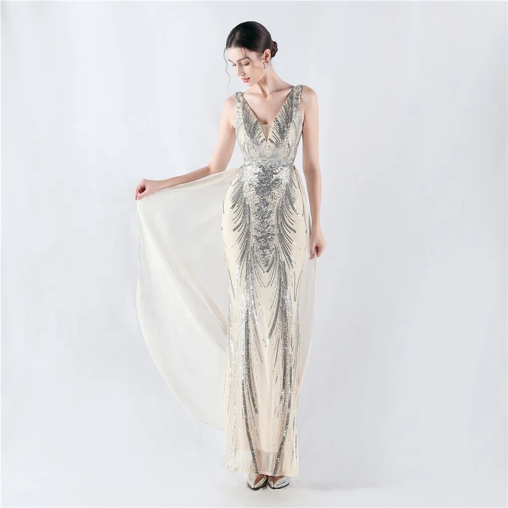 China wholesale high quality detachable skirt evening dresses prom gown 2025 prom dresses elegant ball gown