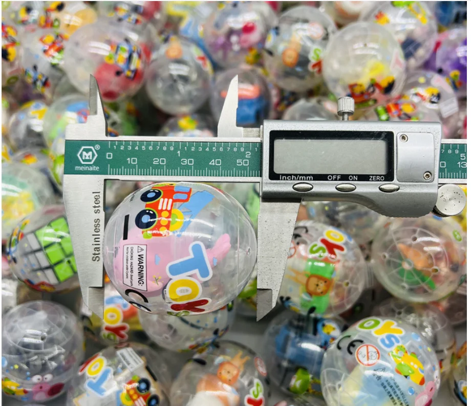 47*57mm random plastic Toys Eco-friendly Small Plastic Capsule Toys Surprise Egg Toy For Vending Machine
