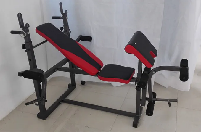 
Multi function weight lifting bench fitness gym equipment HREBH17C 