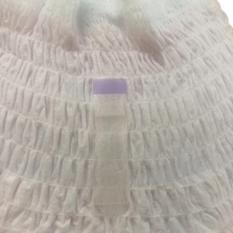 
Colored Disposable Biodegradable Ultra Thick Fluff Adult Diaper 