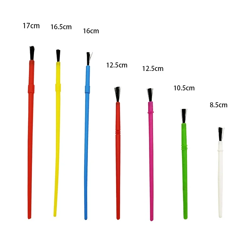 Прямые продажи с фабрики 6 шт. Круглые нейлоновые кисти для творчества рисования