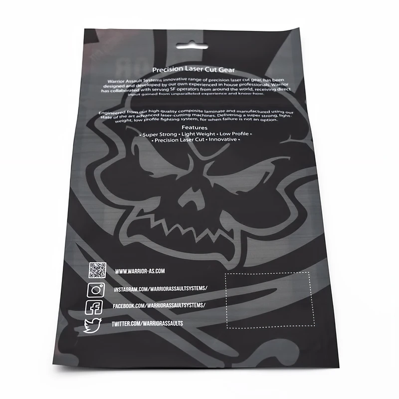 
Custom printed plastic clothing underwear packaging bags garment socks ziplock pouch 