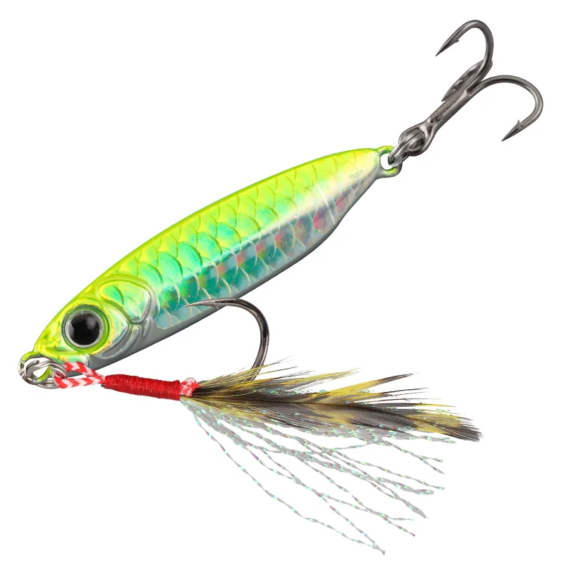 Factory wholesale 7G-25G  Long shot full water layer  Long shot iron plate Luya simulation fishing bait