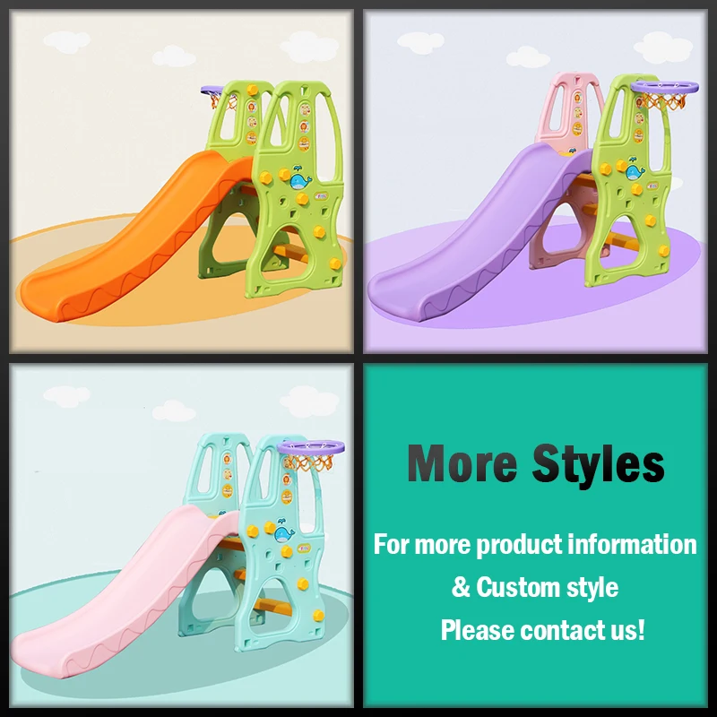 Equipment Safety Swing and Slide Set Toddler Playground  With Wholesale