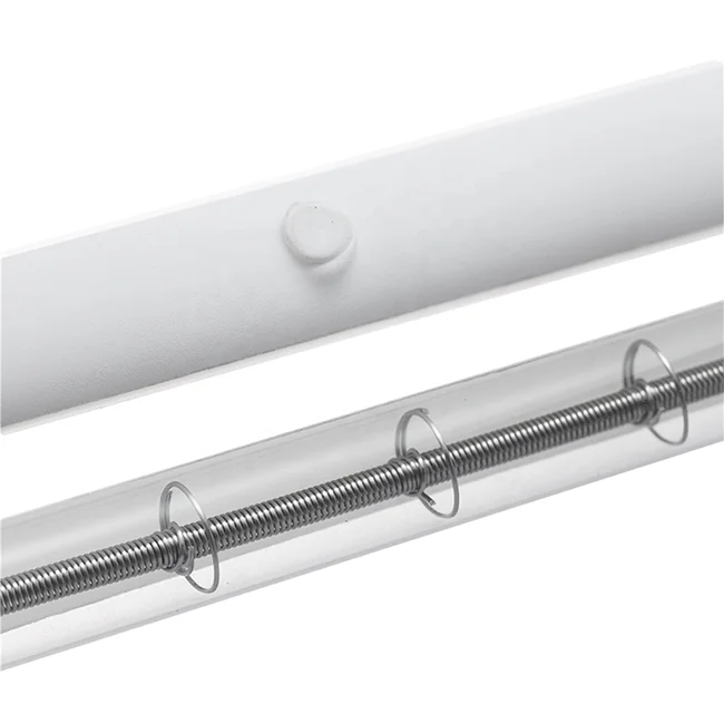 Керамическая белая Вольфрамовая галогенная инфракрасная нагревательная лампа для машины для выдувания ПЭТ