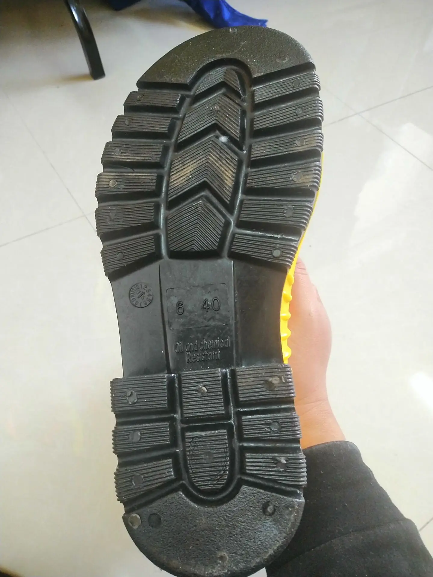 high quality wholesale industry use waterproof  rubber men work 100%PVC steel toecap steel plate safety rain boots