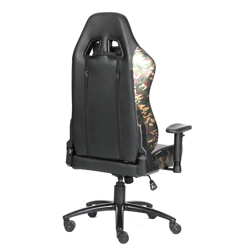 2021 NEW Style PU Leather Massage Camouflage Army PC Gaming Chair For Gamer
