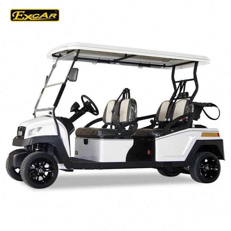 
4 seater electric hunting golf carts dune buggy with carriage basket 