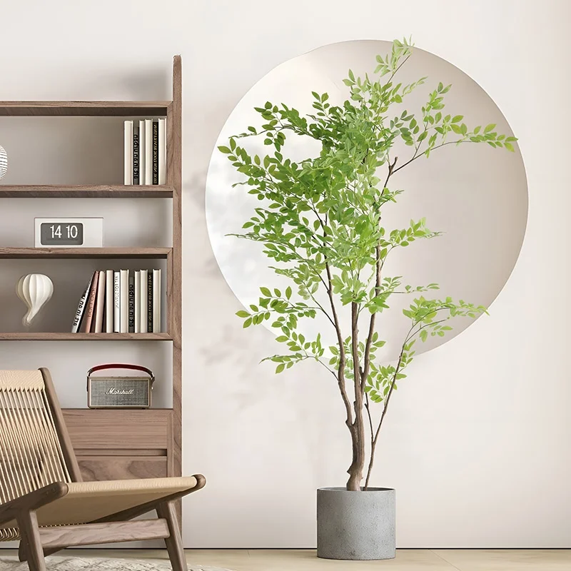 Elm tree artificial green plant interior decoration artificial plant simulated tree fake tree potted decoration