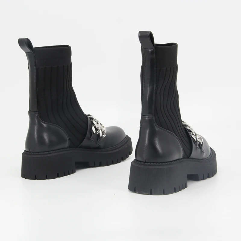 
Durable using quick-drying cheap women snow chunky boots 