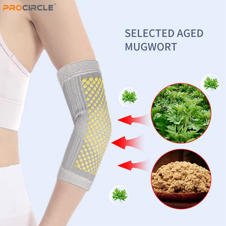 ES-H2088 Elastic Elbow Compression Sleeve Breathable Anti-Collision Graphene Elbow Pads
