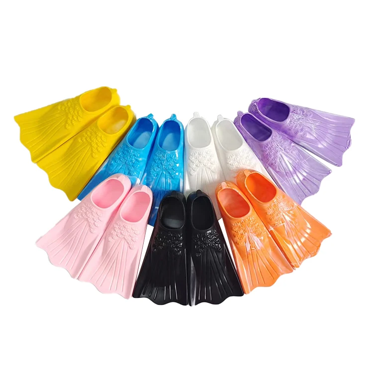 S Kids Swim Fins Short Silicone Flippers for Swimming and Diving Size for Boys Girls Beginners Swimming Snorkeling Training