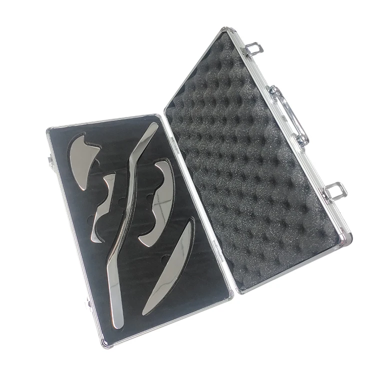 Дропшиппинг 5 комплект из нержавеющей стали для использования в медицине гуаша инструмент iastm терапии инструмент для ремонта металла гуаша доски массажный инструмент