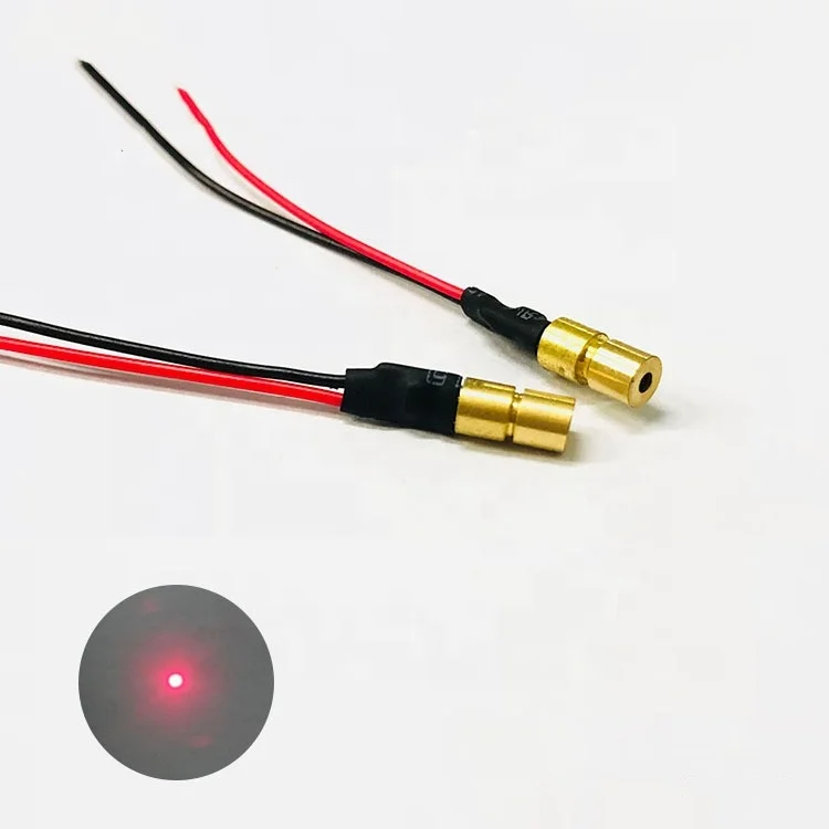 Red Laser Diode Coaxial Pigtail 650nm Red Laser Diode