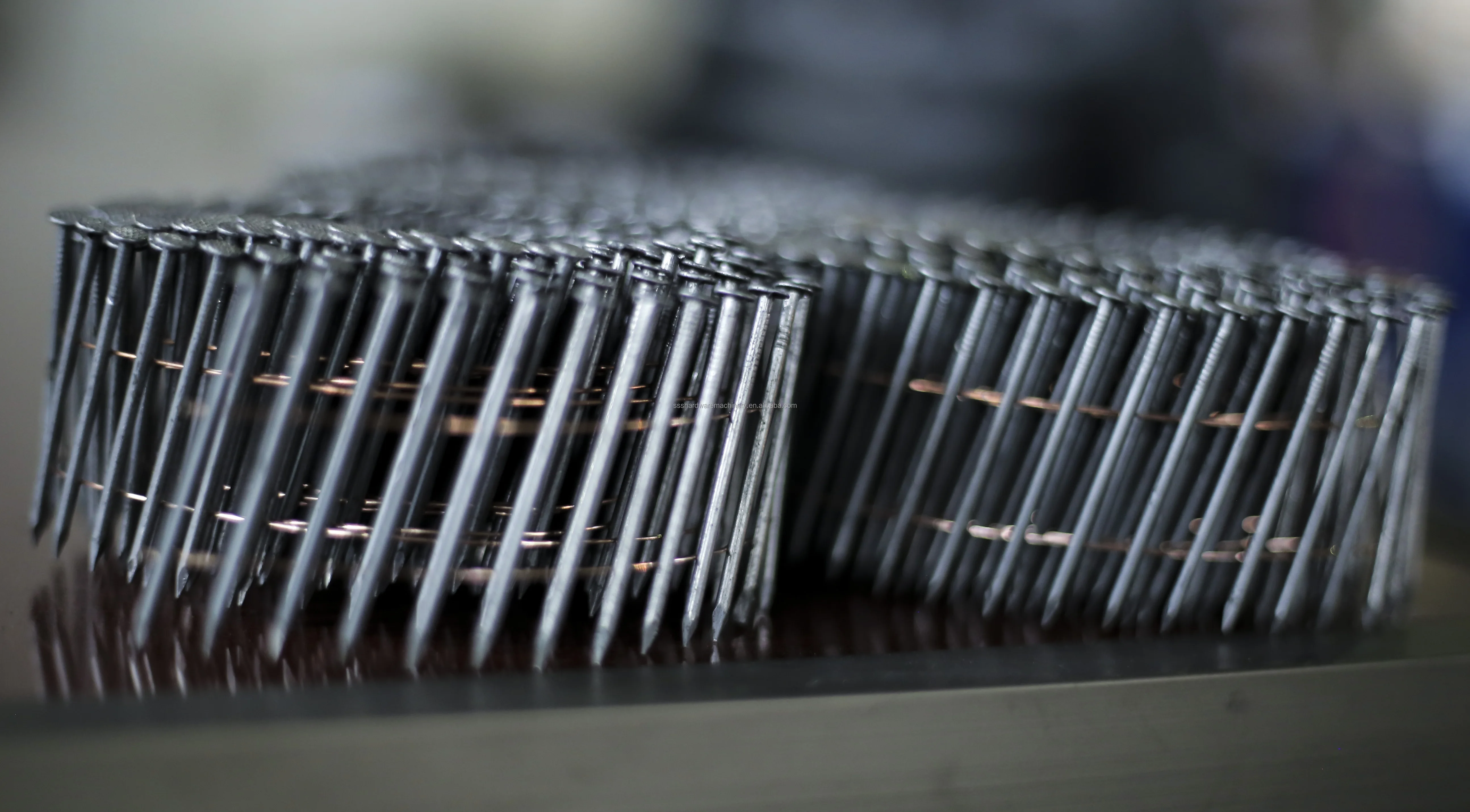 Factory low price 2.1*90mm long ring coil nails